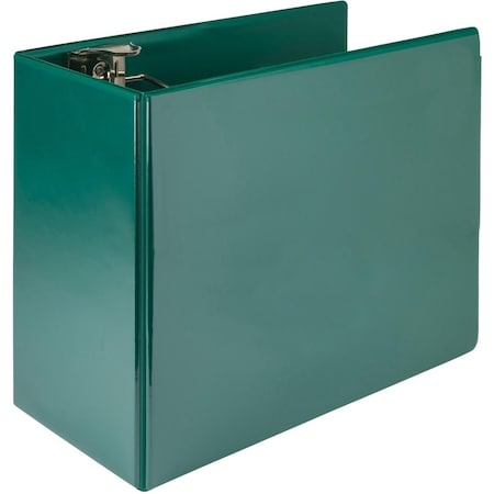 Davenport Nonstick 6 in. Locking D-Ring View Binder - Green DA3193817